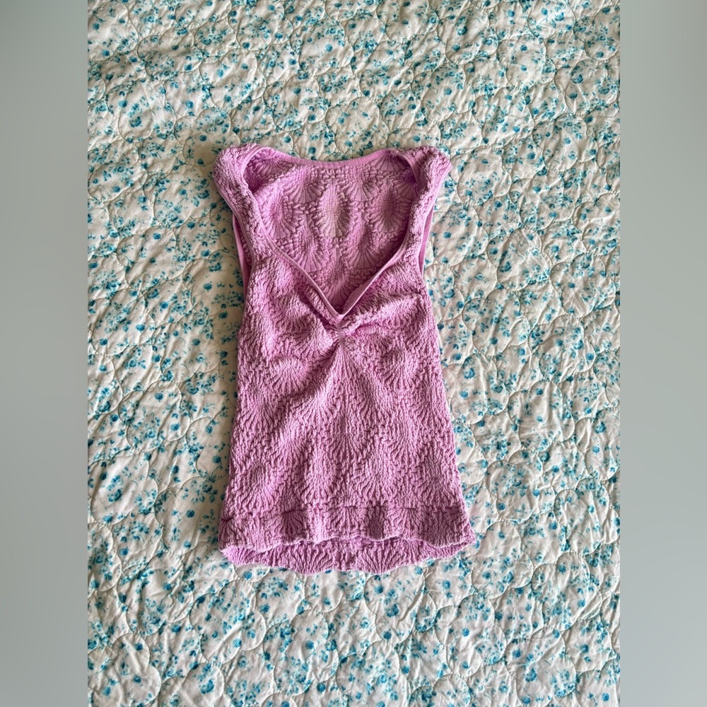 Free people flower trail tank